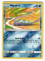 Wimpod Reverse Holo Common 50/236 Unified Minds Pokemon