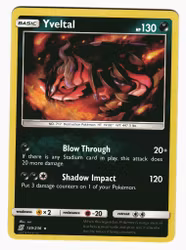 Yveltal Holo Rare 139/236 Unified Minds Pokemon