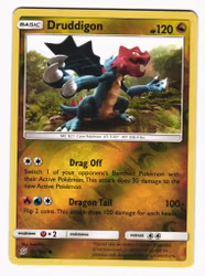 Druddigon Reverse Holo Common 157/236 Unified Minds Pokemon