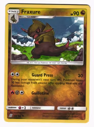 Draxure Reverse Holo Common 155/236 Unified Minds Pokemon