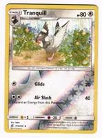 Tranquill Reverse Holo Uncommon 175/236 Unified Minds Pokemon