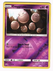 Exeggcute Reverse Holo Common 73/236 Unified Minds Pokemon