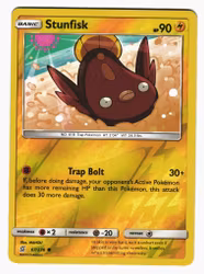 Stunfisk Reverse Holo Common 67/236 Unified Minds Pokemon