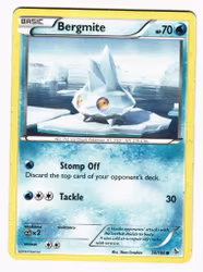 Bergmite Common 30/106 XY Flashfire Pokemon