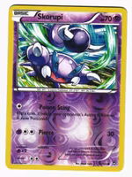 Skorupi Reverse Holo Common 38/111 Furious Fists Pokemon