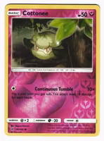Cottonee Reverse Holo Common 90/145 Guardians Rising Pokemon