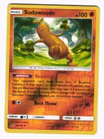 Sudowoodo Reverse Holo Uncommon 66/145 Guardians Rising Pokemon