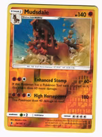 Mudsdale Reverse Holo Rare 76/145 Guardians Rising Pokemon