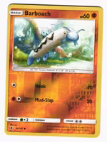 Barboach Reverse Holo Common 70/145 Guardians Rising Pokemon