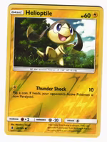 Helioptile Reverse Holo Common 43/145 Guardians Rising Pokemon