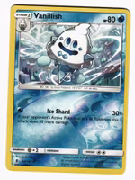Vanillish Reverse Holo Uncommon 34/145 Guardians Rising Pokemon