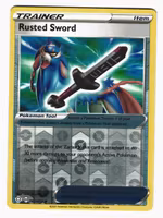 Rusted Sword Reverse Holo Uncommon 062/072 Shining Fates Pokemon
