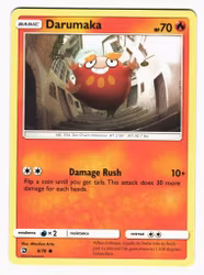 Darumaka Common 8/70 Dragon Majesty Pokemon