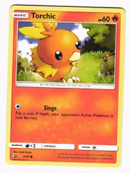 Torchic Common 4/70 Dragon Majesty Pokemon