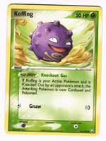 Koffing Common 61/109 EX Team Rocket Returns Pokemon
