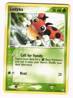 Ledyba Common 64/109 EX Team Rocket Returns Pokemon