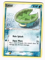 Lotad Common 63/107 EX Deoxys Pokemon