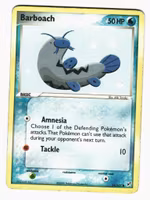 Barboach Common 54/107 EX Deoxys Pokemon