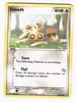 Slakoth Common 73/107 EX Deoxys Pokemon