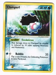 Clamperl Common 58/101 EX Hidden Legends Pokemon