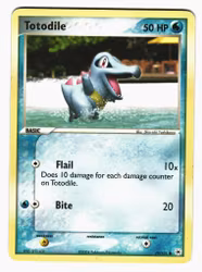 Totodile Common 79/101 EX Hidden Legends Pokemon