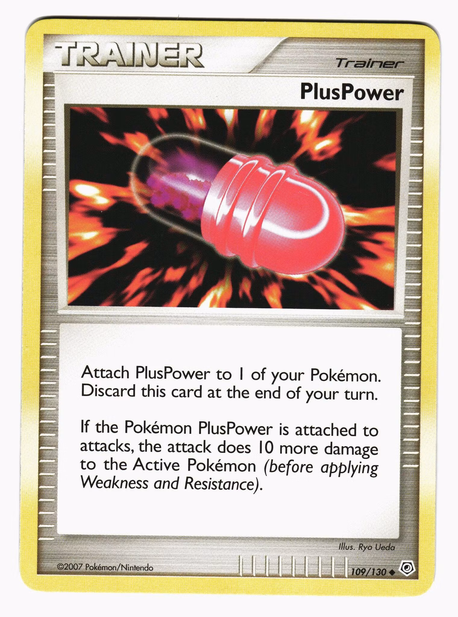 Plus Power Uncommon 109/130 Diamond & Pearl Pokemon