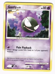 Gastly Common 82/130 Diamond & Pearl Pokemon