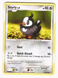 Starly Common 101/130 Diamond & Pearl Pokemon