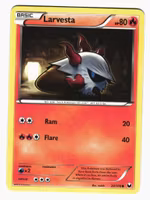 Larvesta Common 20/108 Dark Explorers Pokemon