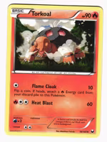 Torkoal Uncommon 18/108 Dark Explorers Pokemon