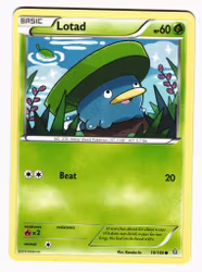 Lotad Common 10/160 Primal Clash Pokemon