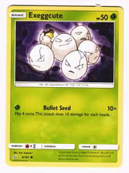 Exeggcute Common 8/181 Team Up Pokemon