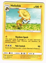 Heliolisk Uncommon 50/181 Team Up Pokemon