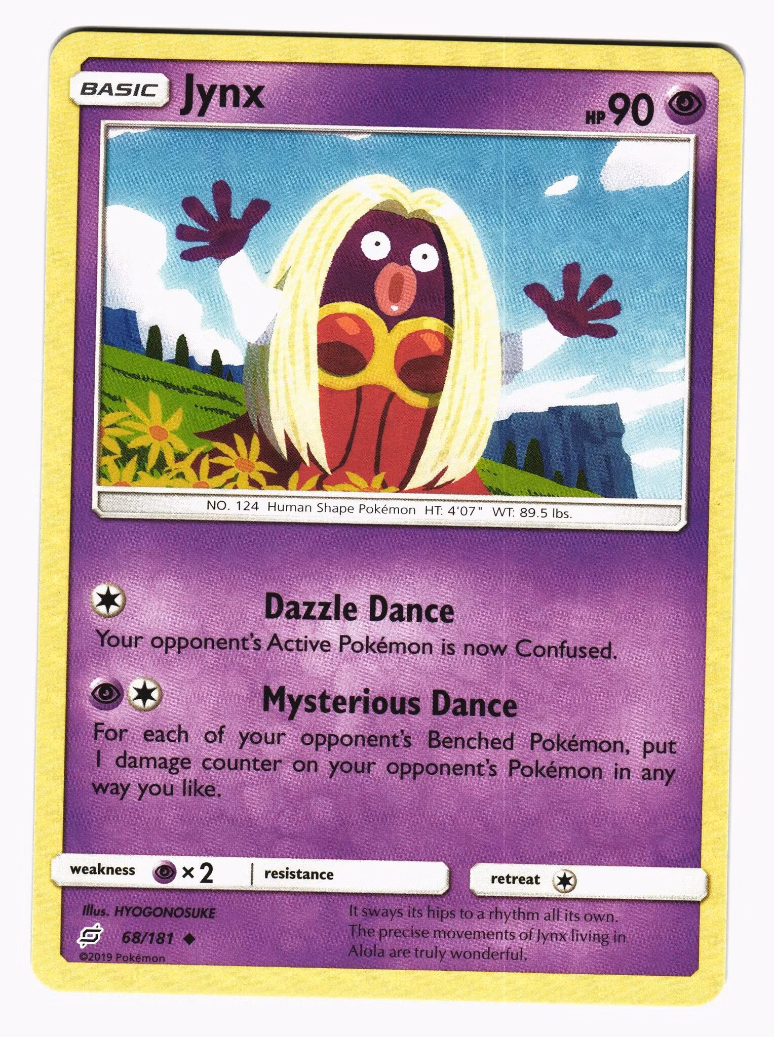 Jynx Uncommon 68/181 Team Up Pokemon