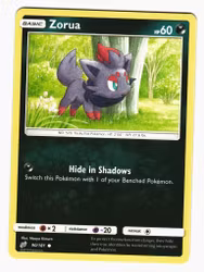 Zorua Common 90/181 Team Up Pokemon
