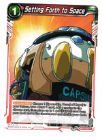 Setting Forth to Space BT17-030 Common Dragon Ball Ultimate Squad