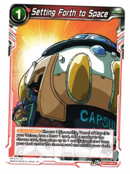 Setting Forth to Space BT17-030 Common Dragon Ball Ultimate Squad