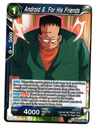 Android 8 For His Friends BT17-045 Common Dragon Ball Ultimate Squad
