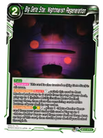 Big Gete Star Nightmarish Regeneration BT17-079 Common Dragon Ball Ultimate Squad