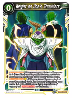 Weight on Ones Shoulders BT17-106 Common Dragon Ball Ultimate Squad