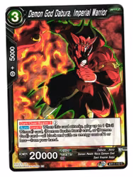 Demon God Dabura Imperial Warrior BT17-112 Common Dragon Ball Ultimate Squad