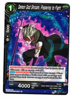 Demon God Shroom Preparing to Fight BT17-124 Common Dragon Ball Ultimate Squad