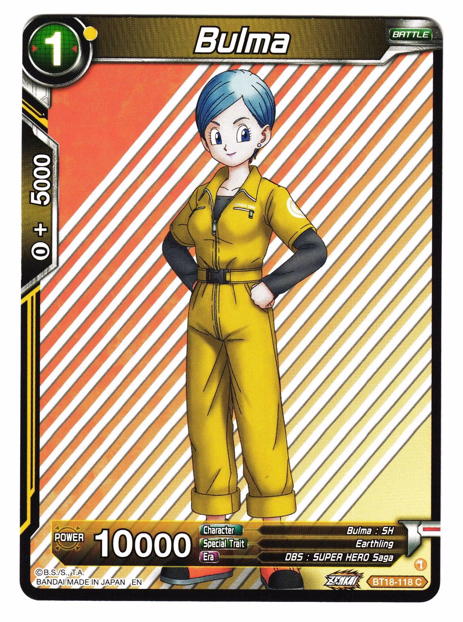 Bulma Bt18-118 Common Dawn Of The Z-Legends Dragon Ball