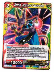 Beerus Motivated Destruction BT17-134 Uncommon Dragon Ball Ultimate Squad