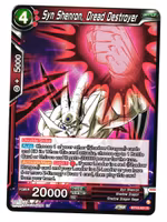 Syn Shenron Dread Destroyer Bt18-21 Rare Dawn Of The Z-Legends Dragon Ball