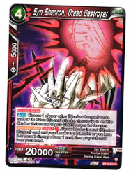 Syn Shenron Dread Destroyer Bt18-21 Rare Dawn Of The Z-Legends Dragon Ball
