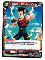 Vegeta Lone Saiyan Warrior Bt18-18 Uncommon Dawn Of The Z-Legends Dragon Ball