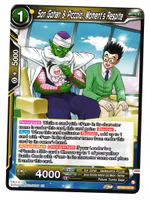 Son Gohan & Piccolo Moments Respite BT19-127 Common Fighter's Ambition Dragon Ball Super