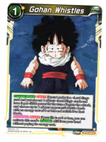 Gohan Whistles BT19-133 Common Fighter's Ambition Dragon Ball Super