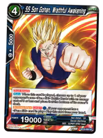 SS Son Gohan Wrathful Awakening BT19-050 Uncommon Fighter's Ambition Dragon Ball Super